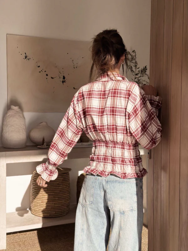 CAMISA SHAPE TARTAN